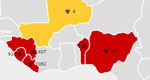 Распространение лихорадки Эбола